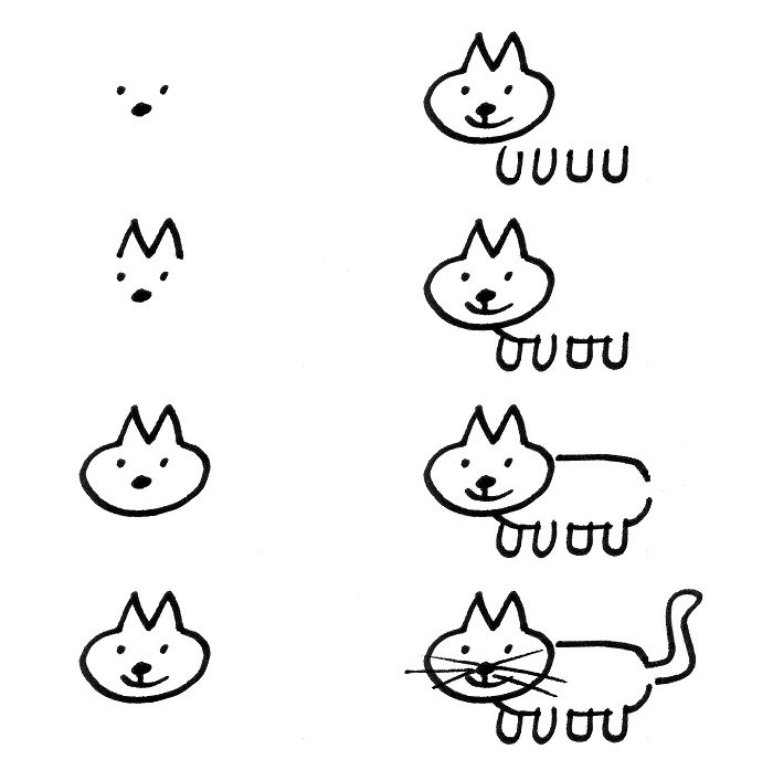 Рисуем котиков
