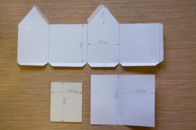 Как сделать домик из бумаги или картона