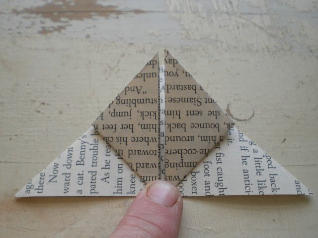 Оригами бабочка шаг 8
