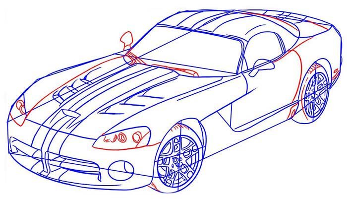 Майстер-клас з малювання автомобіля