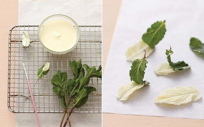 Шоколадные украшения для тортов