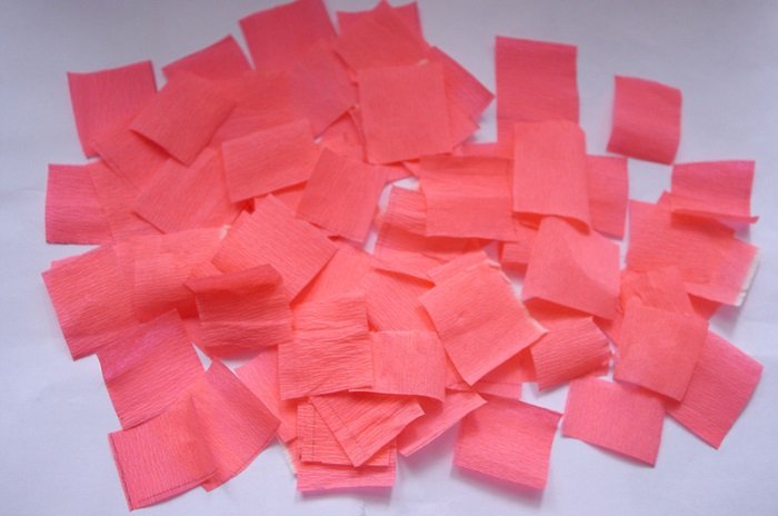 Поделки на День Святого Валентина, гофрированная бумага