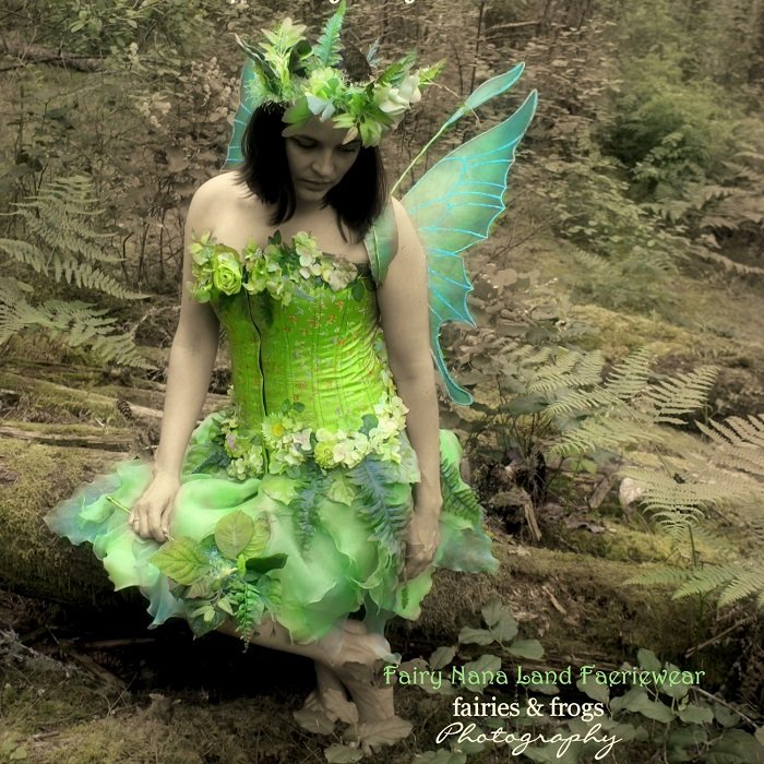 Весенний костюм в виде феи