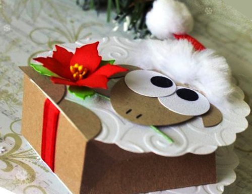 Коробка «Овечка» своими руками. Фото 8