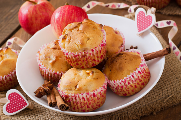 Рецепт маффинов с яблоками