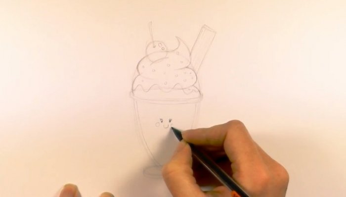 Як намалювати морозиво