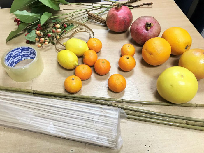 Как сделать букет из фруктов
