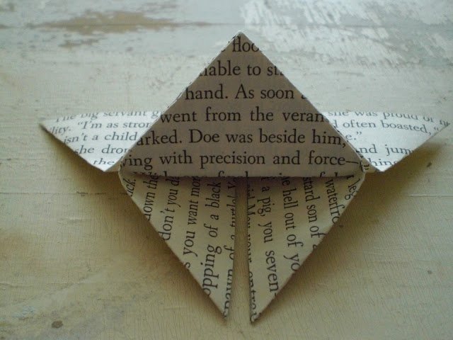 Оригами бабочка шаг 10