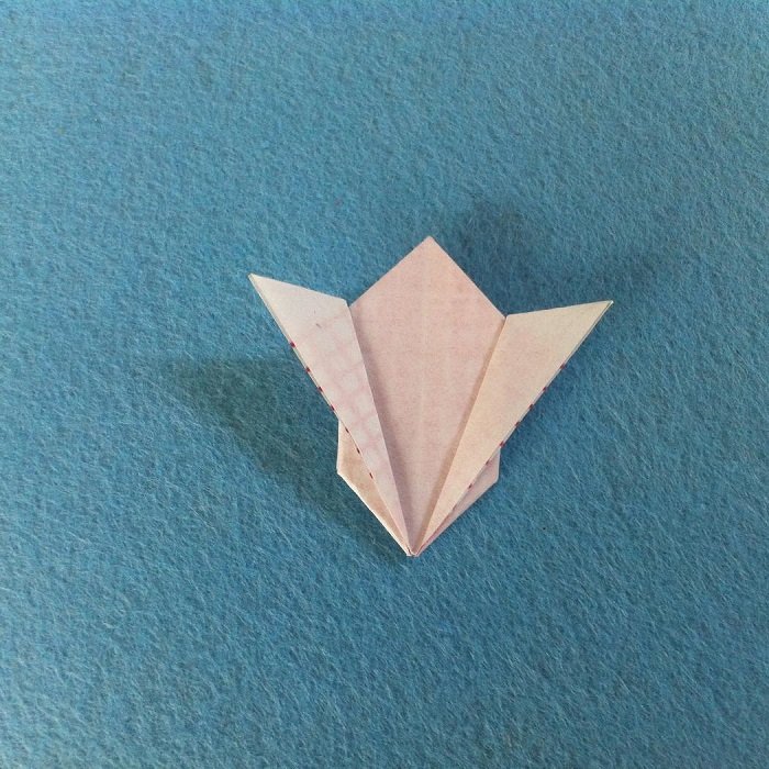 Пасхальный кролик в технике оригами