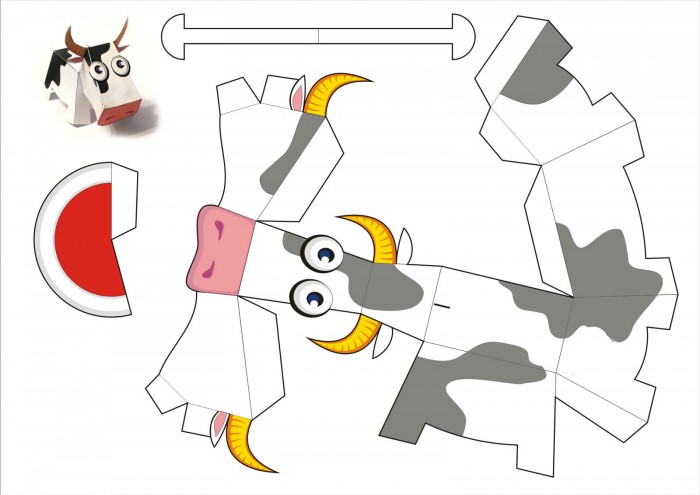 Паперкрафт олень схема а4 для распечатки в ворде