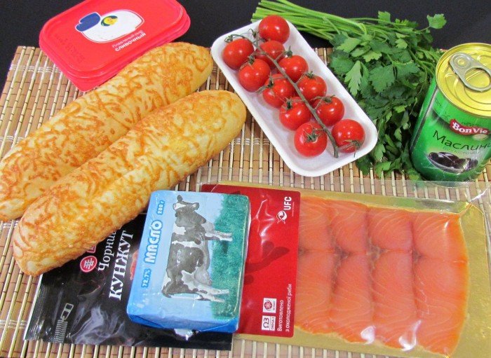 Бутерброды с красной рыбой – красивое оформление бутербродов, фото 1