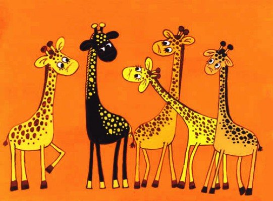 Малюємо жирафика