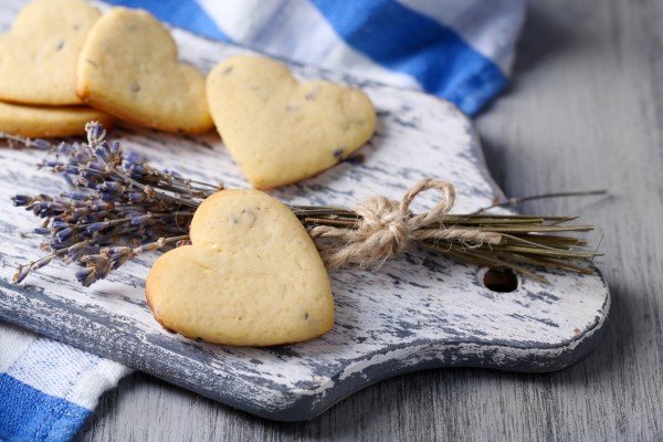 Ароматное печенье на День Валентина
