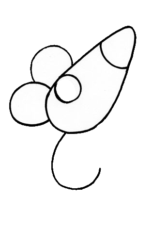 Як намалювати мишу, фото 11
