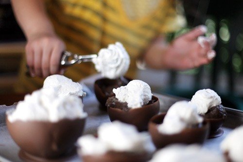 Шоколадные корзинки своими руками - фото 5