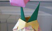 Как сделать вазу оригами