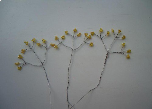 Розы из бисера, схемы. Мастер-класс, фото 5