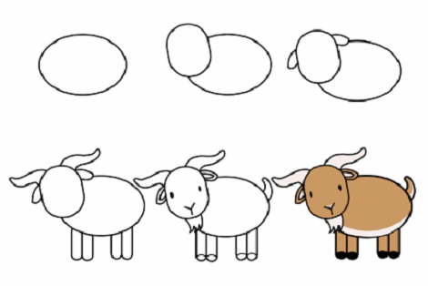 Малюємо козу — символ 2015 року