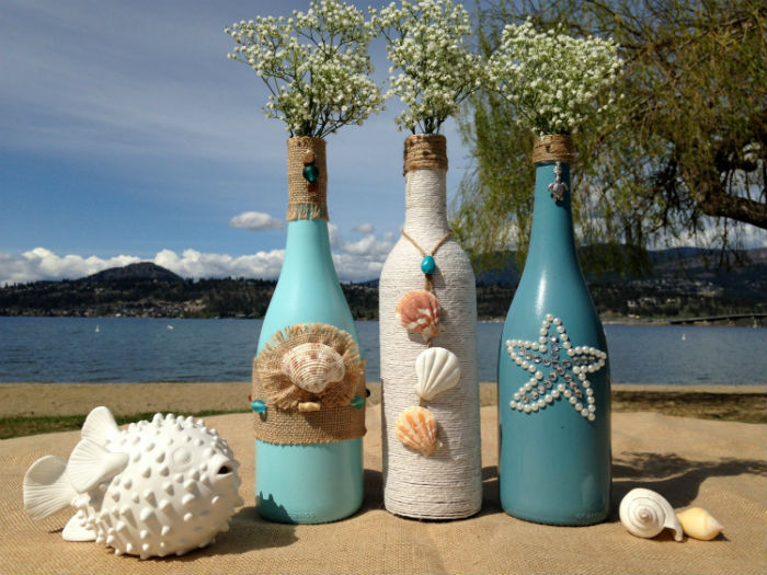 Декор бутылок: фото идей + мастер-класс по дизайну бутылок своими руками в домашних условиях