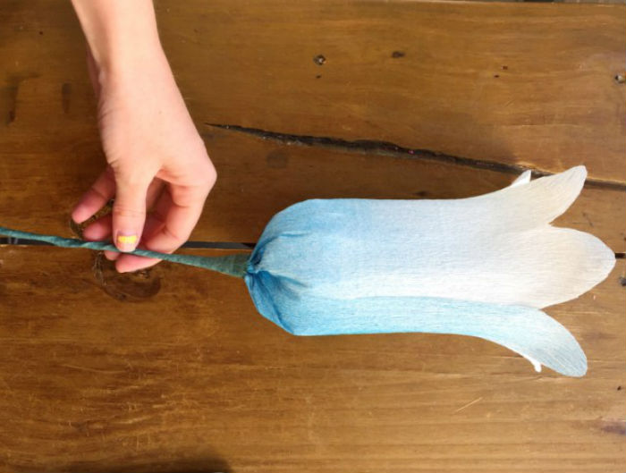 Как сделать колокольчики из бумаги