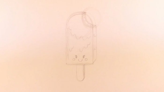 Как нарисовать мороженое