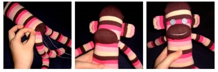 Игрушка-обезьянка своими руками, фото 17