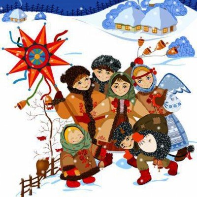 Привітання з різдвом на українській мові