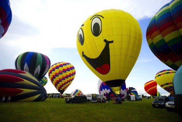Фестиваль воздушных шаров в Нью-Джерси!