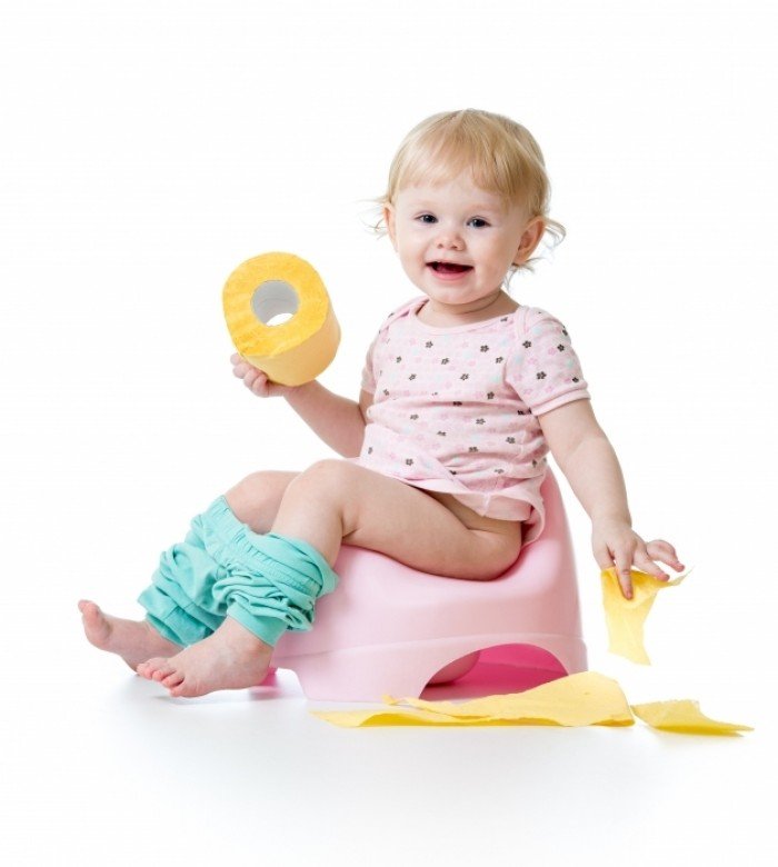 Ребенок на горшке