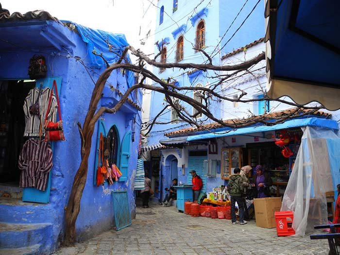 Шефшауен — голубой город Марокко, фото 19