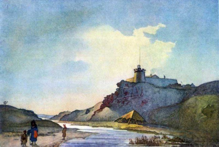 Тарас Шевченко – художник. Форт Кара-Бутак. Акварель