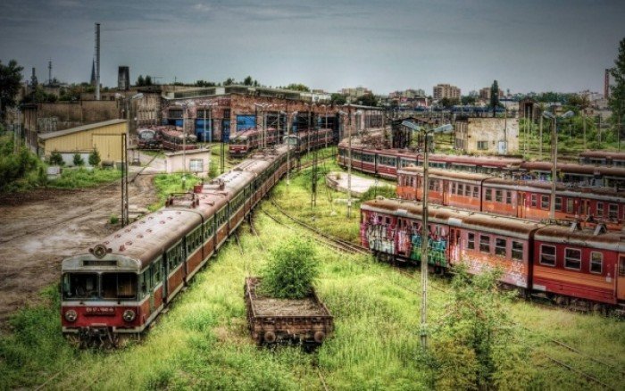 Красиві покинуті місця світу, фото - Закинуте депо метро, Цинциннаті