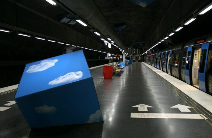 Красиві станції метро в Стокгольмі, фото 5