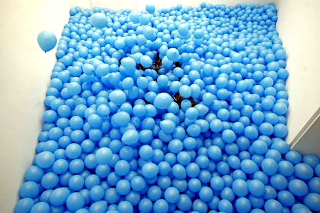 Лабиринт из шариков