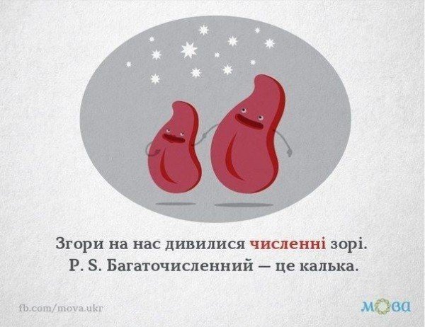 Українська граматика на малюнках